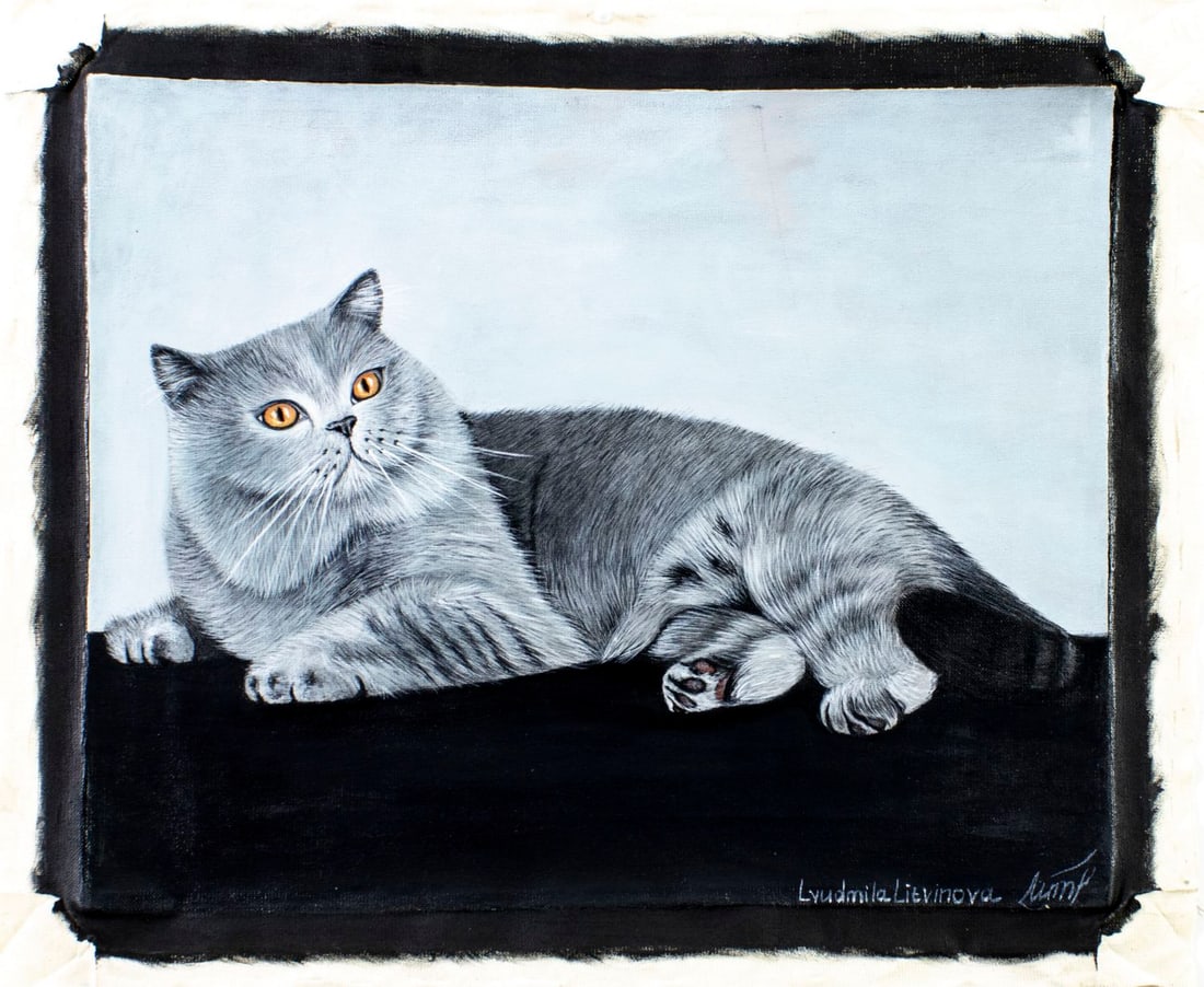 Lyudmila Litvinova (Russia,b 1991) acrylic painting - 3