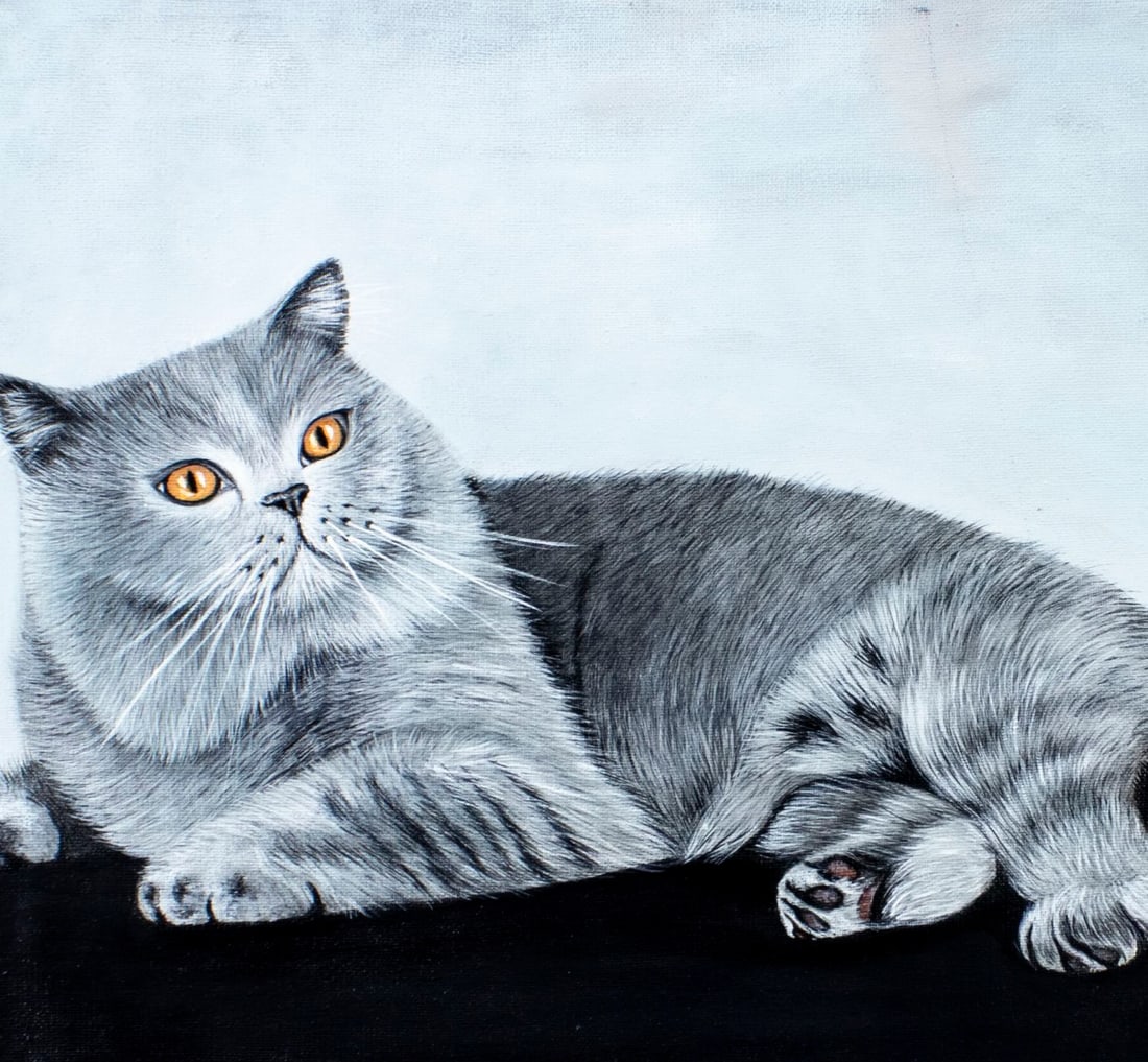 Lyudmila Litvinova (Russia,b 1991) acrylic painting - 5