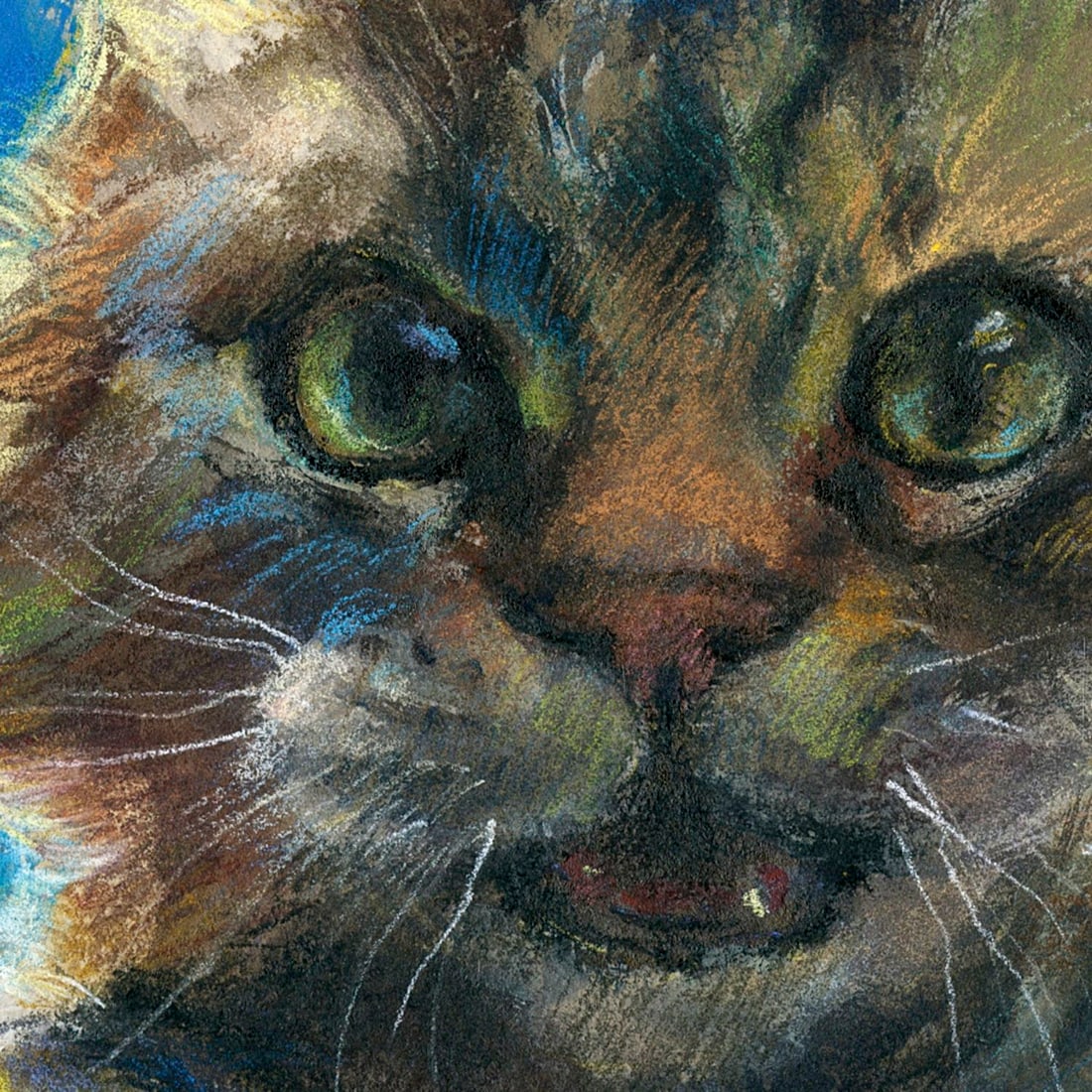 Zoya Grechanyuk (Ukraine,b 1977) mixed media painting - 8