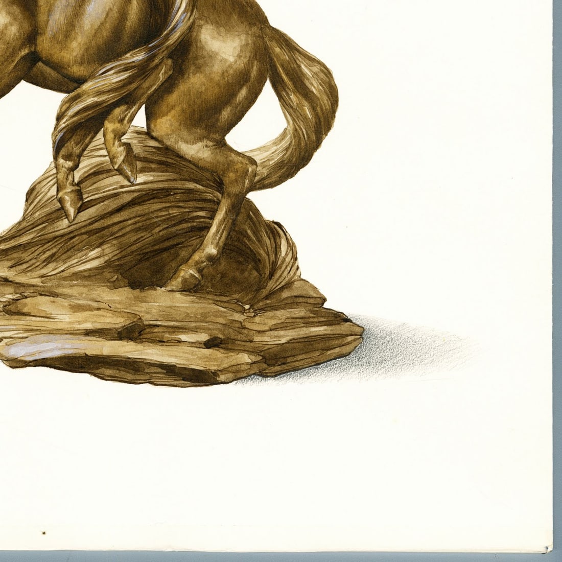 Maureen D Schultz (PA,20C) watercolor painting - 9