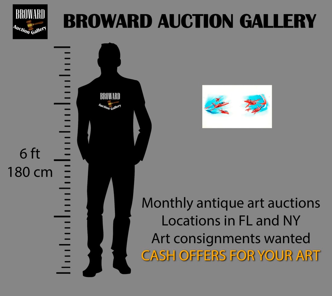 Michael Turner (UK,1934-2025) gouache painting - 2