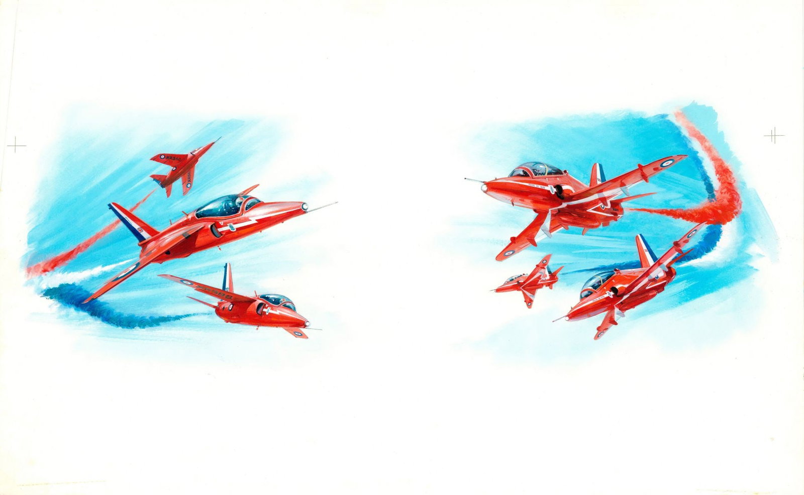 Michael Turner (UK,1934-2025) gouache painting - 3