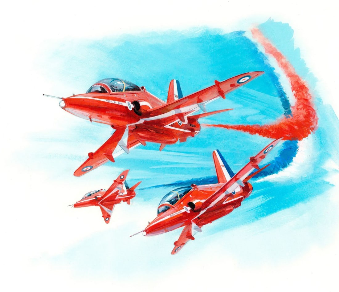 Michael Turner (UK,1934-2025) gouache painting - 5