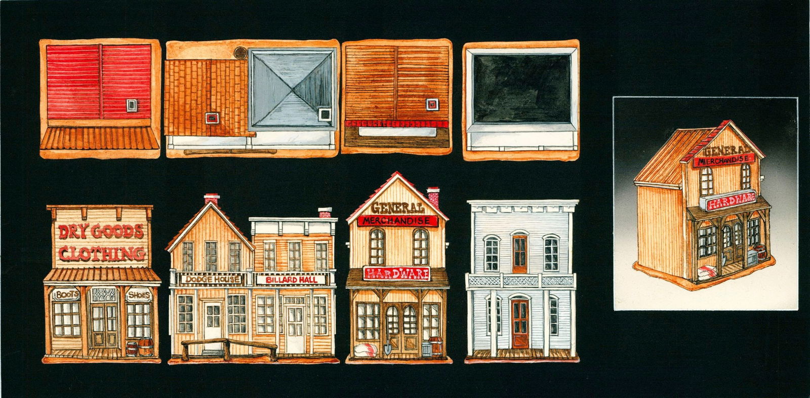 Denis M Williamson (PA,20/21C) watercolor painting (1 of 11)