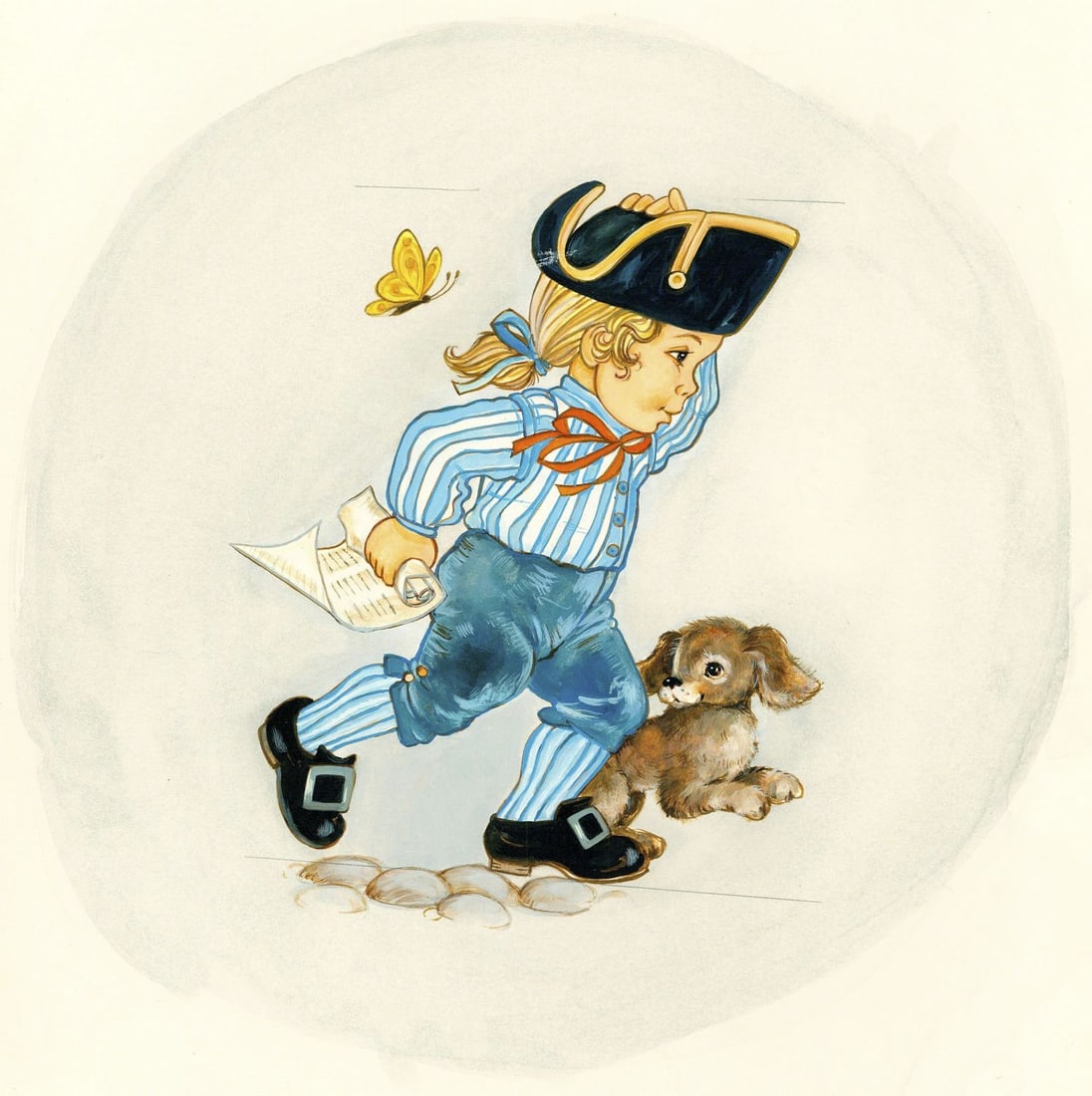 Deborah Bell Jarratt (PA,20/21C) gouache painting (1 of 11)