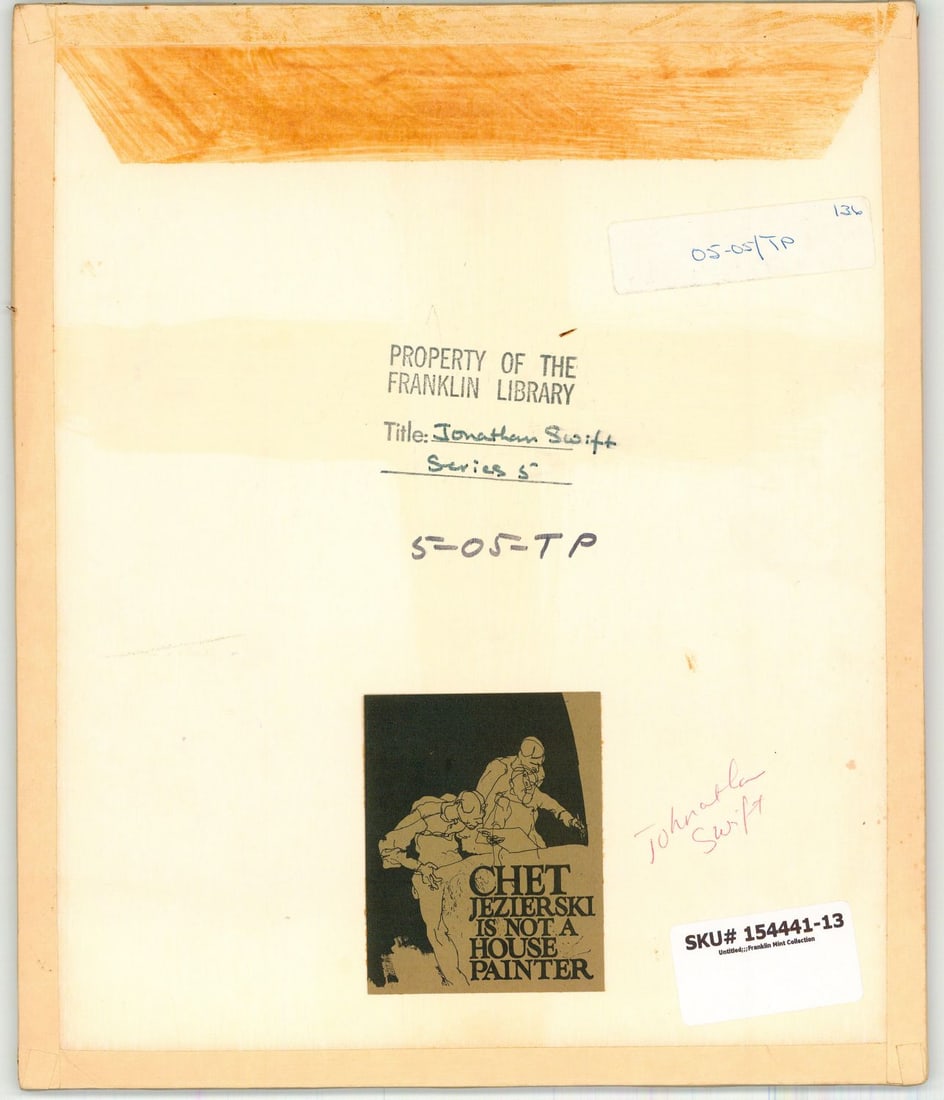 Chet Jezierski (PA,20/21C) graphite painting - 7