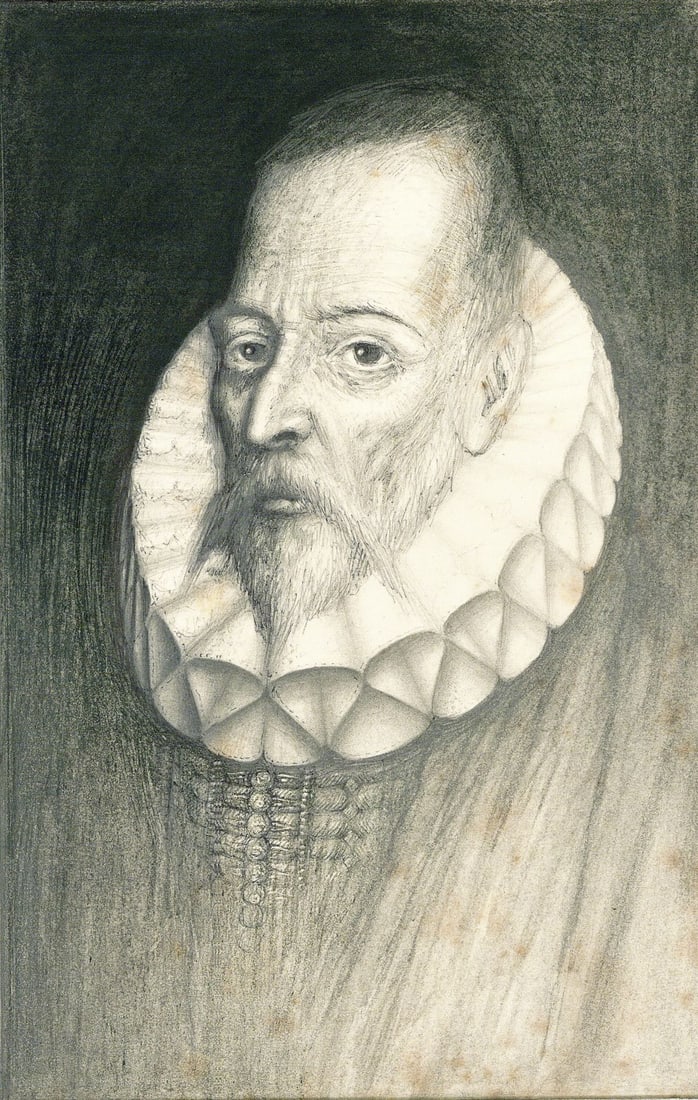 Vintage 20C graphite painting (1 of 10)