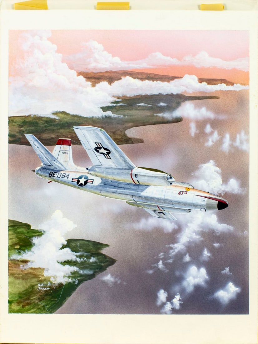 Steve Ferguson (US,b 1946) mixed media painting - 3