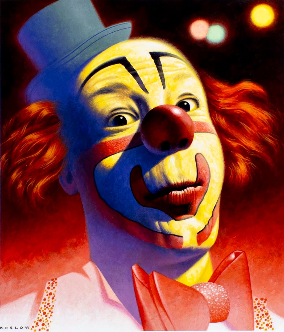 Howard Koslow (NJ,NY,1924-2016) oil painting (1 of 13)