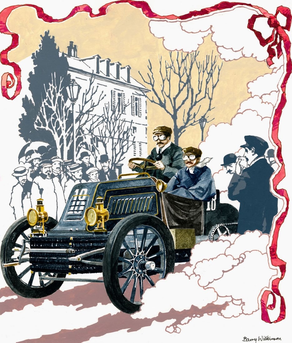 Barry Wilkinson (UK,1923-2007) watercolor painting (1 of 14)