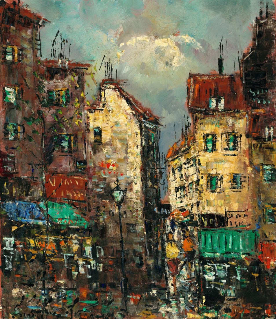 Switow (Europe,20C) oil painting (1 of 11)