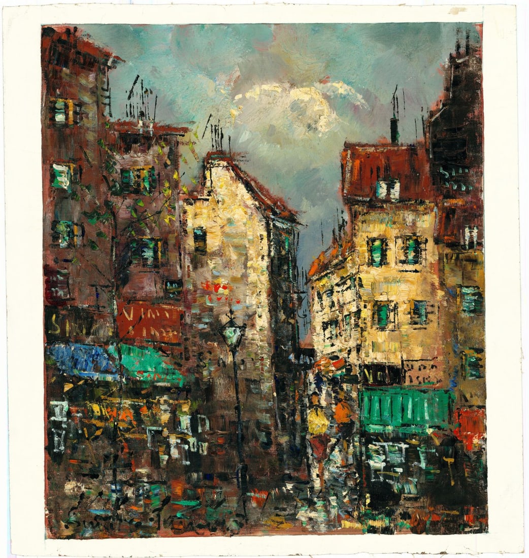 Switow (Europe,20C) oil painting - 3