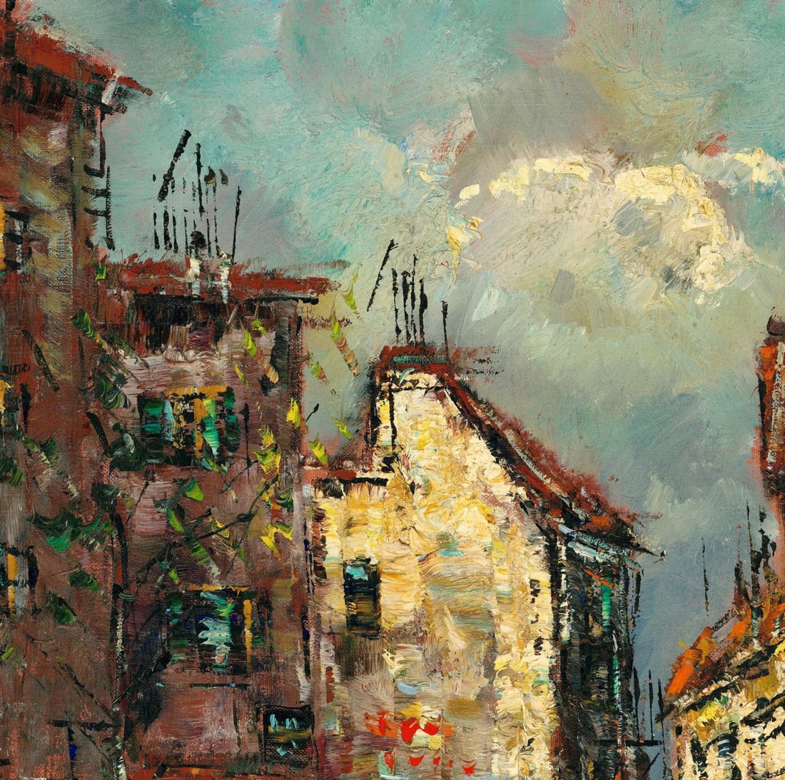 Switow (Europe,20C) oil painting - 5