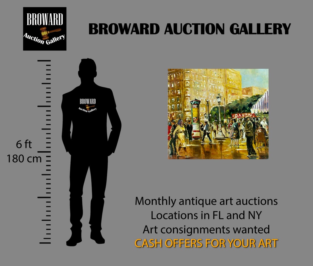 Jacques Schyrgens (Canada,Belgium,1923-?) oil painting - 2