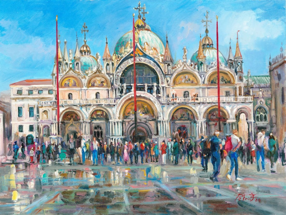 Zoriana Petriv (Ukraine,b 1994) oil painting (1 of 11)