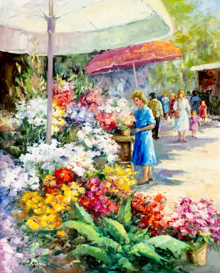 P Betrin (Europe,20C) oil painting (1 of 13)