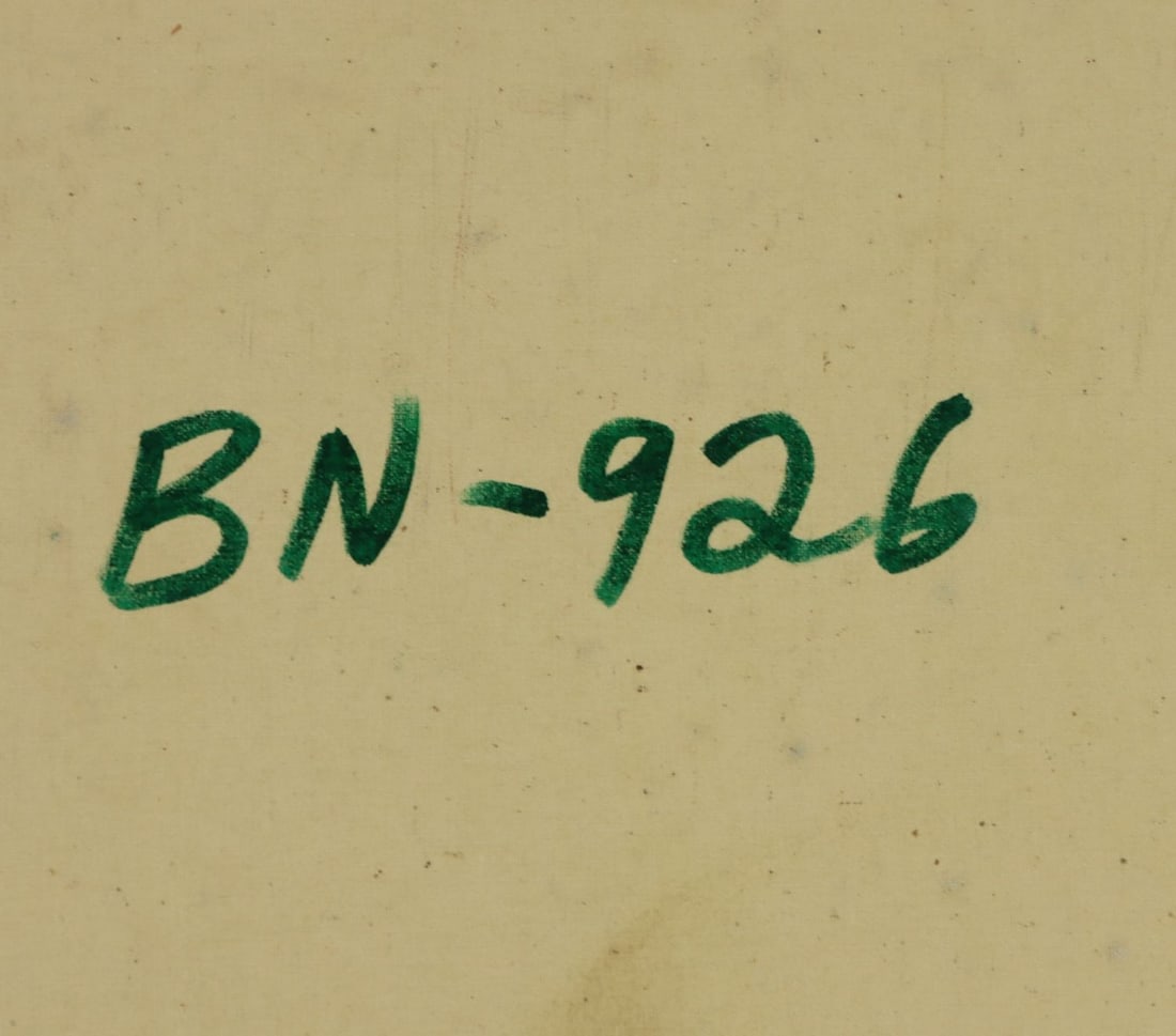 Vintage 20C European oil painting signed - 13