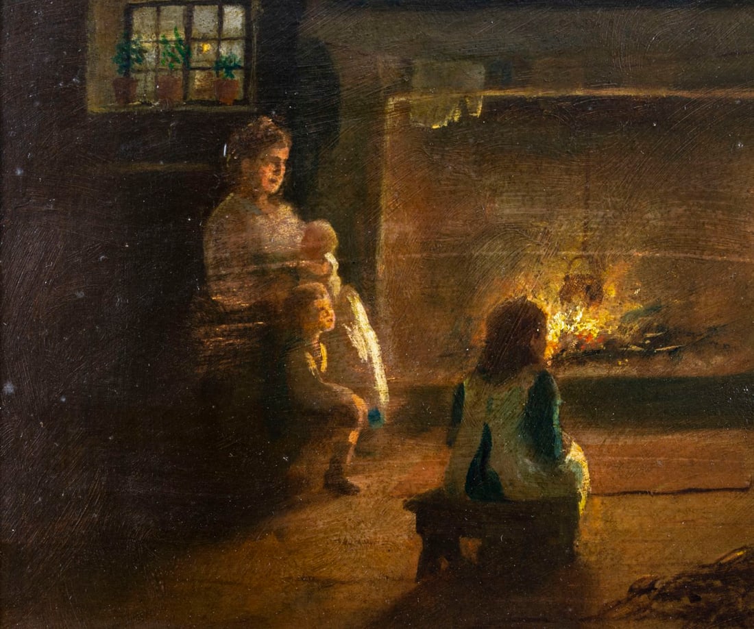 Alfred Armitage (UK,1860-1931) oil painting antique - 6