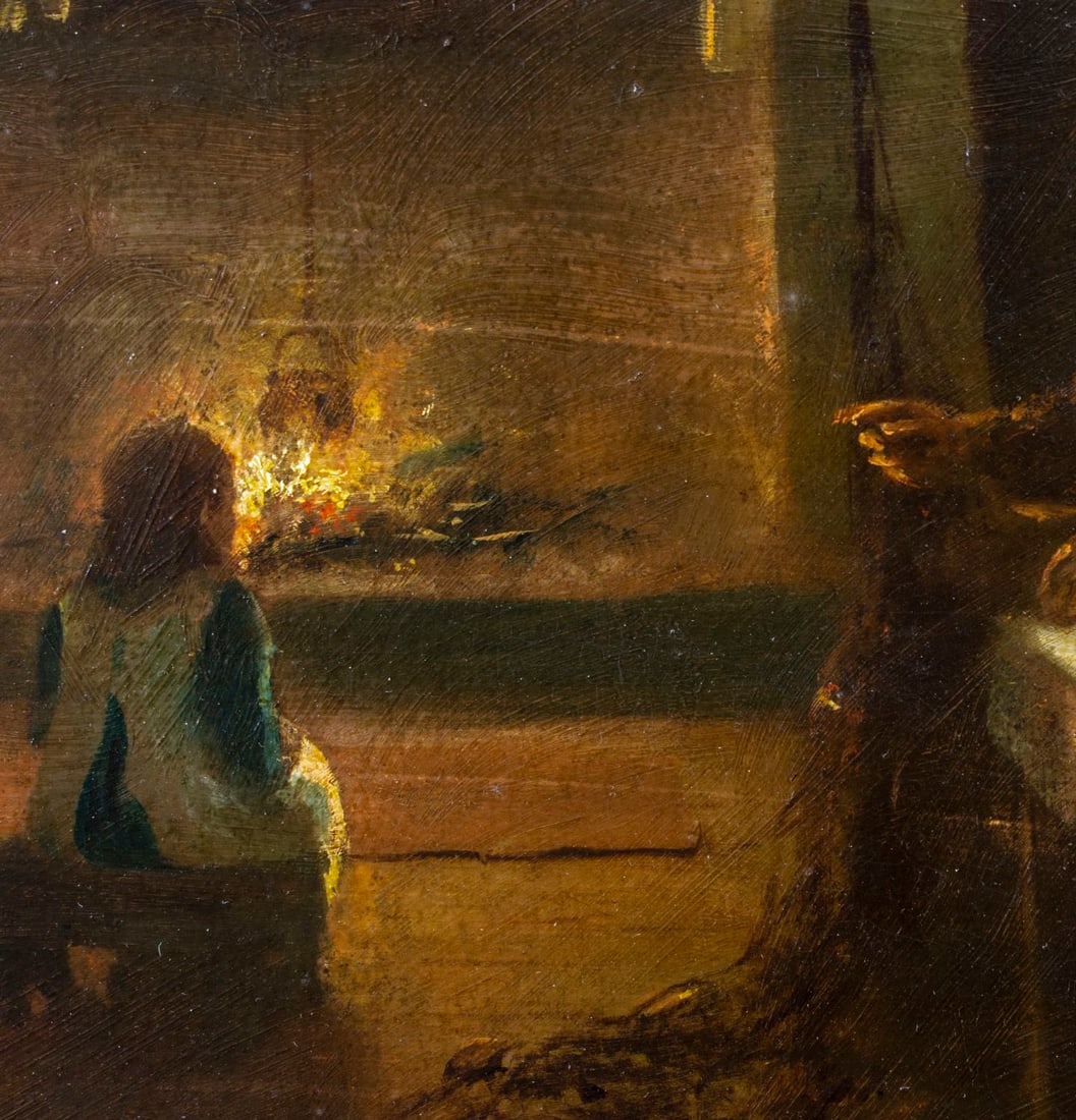 Alfred Armitage (UK,1860-1931) oil painting antique - 7