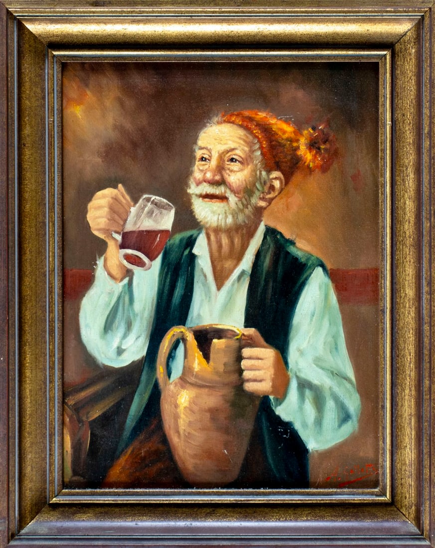 A Galletti (Italy,20C) oil painting - 3