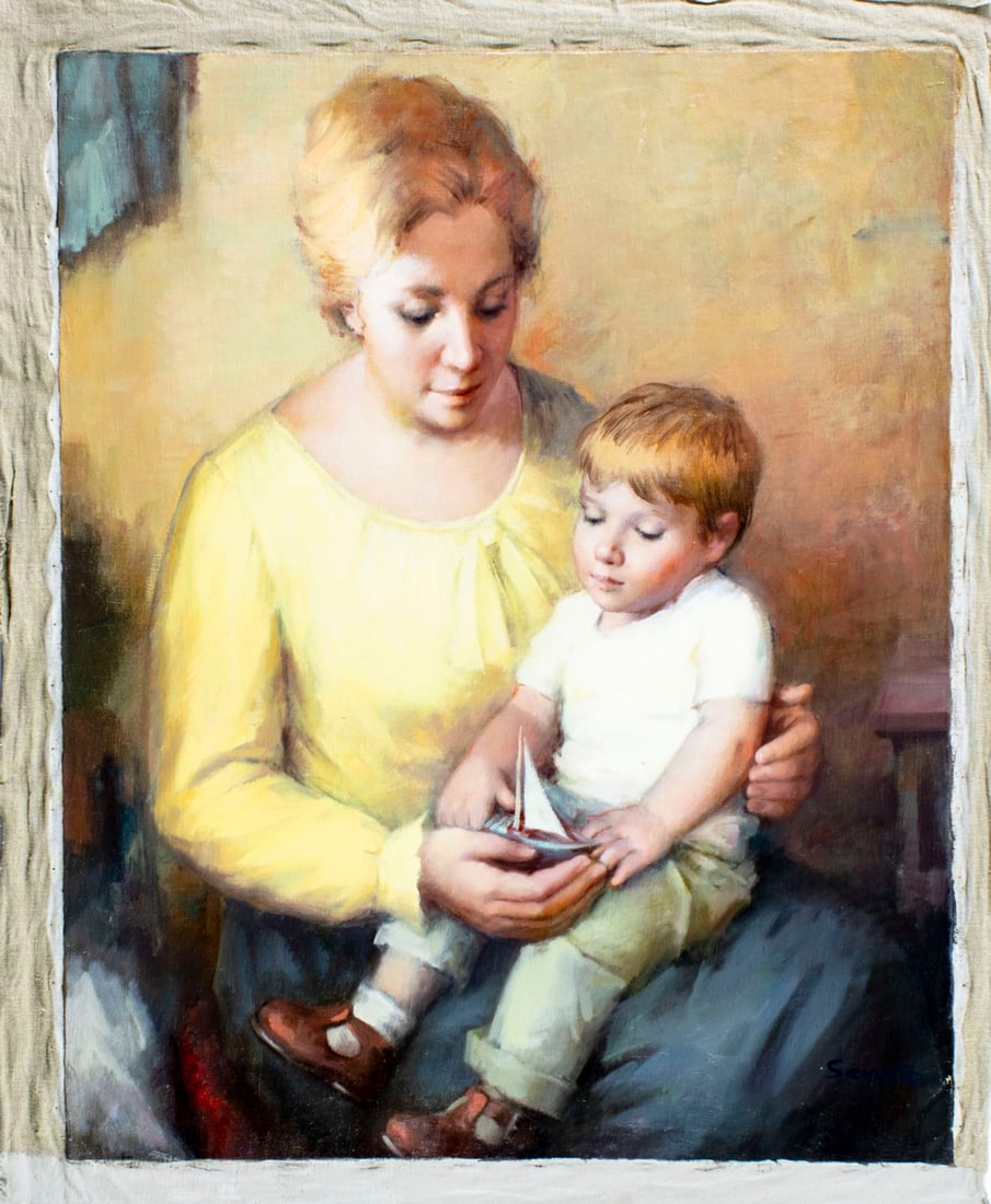 Ruggero Serrato (Italy,1898-?) oil painting - 3