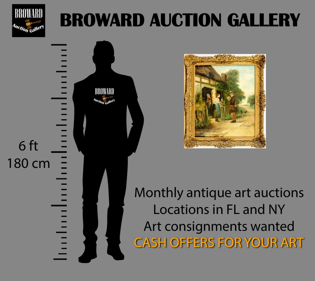 John Locker (UK,fl.1862-1872) oil painting antique - 2