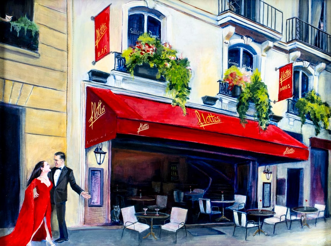 Amor (France,20/21C) oil painting (1 of 12)