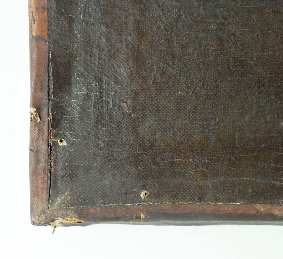 Antique 19C European oil painting - 9