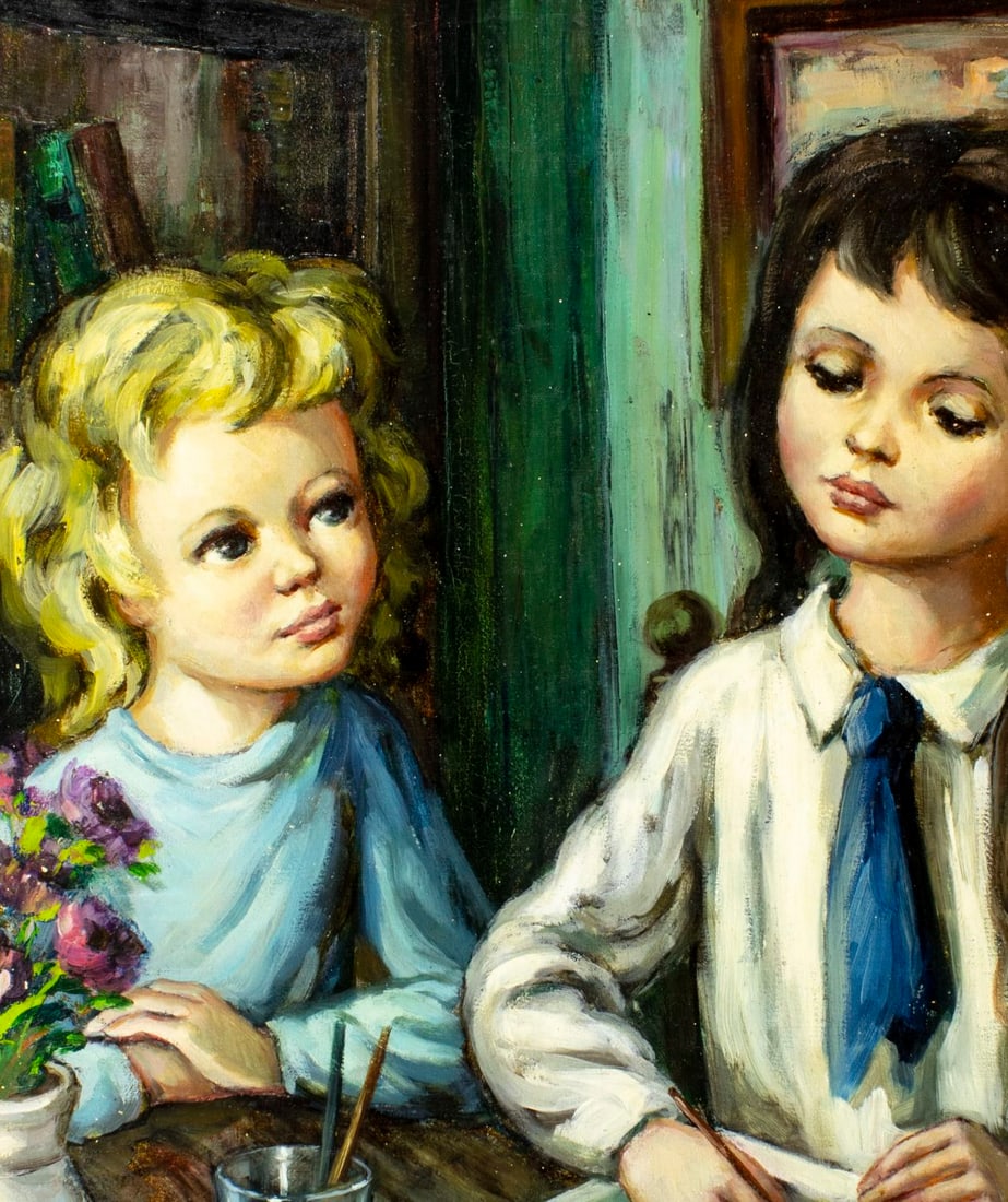 Jose Buigas (Spain,1927-?) oil painting - 5