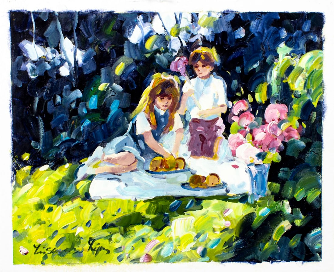 Lisandro Baylon (Argentina,US,1951-?) oil painting - 3