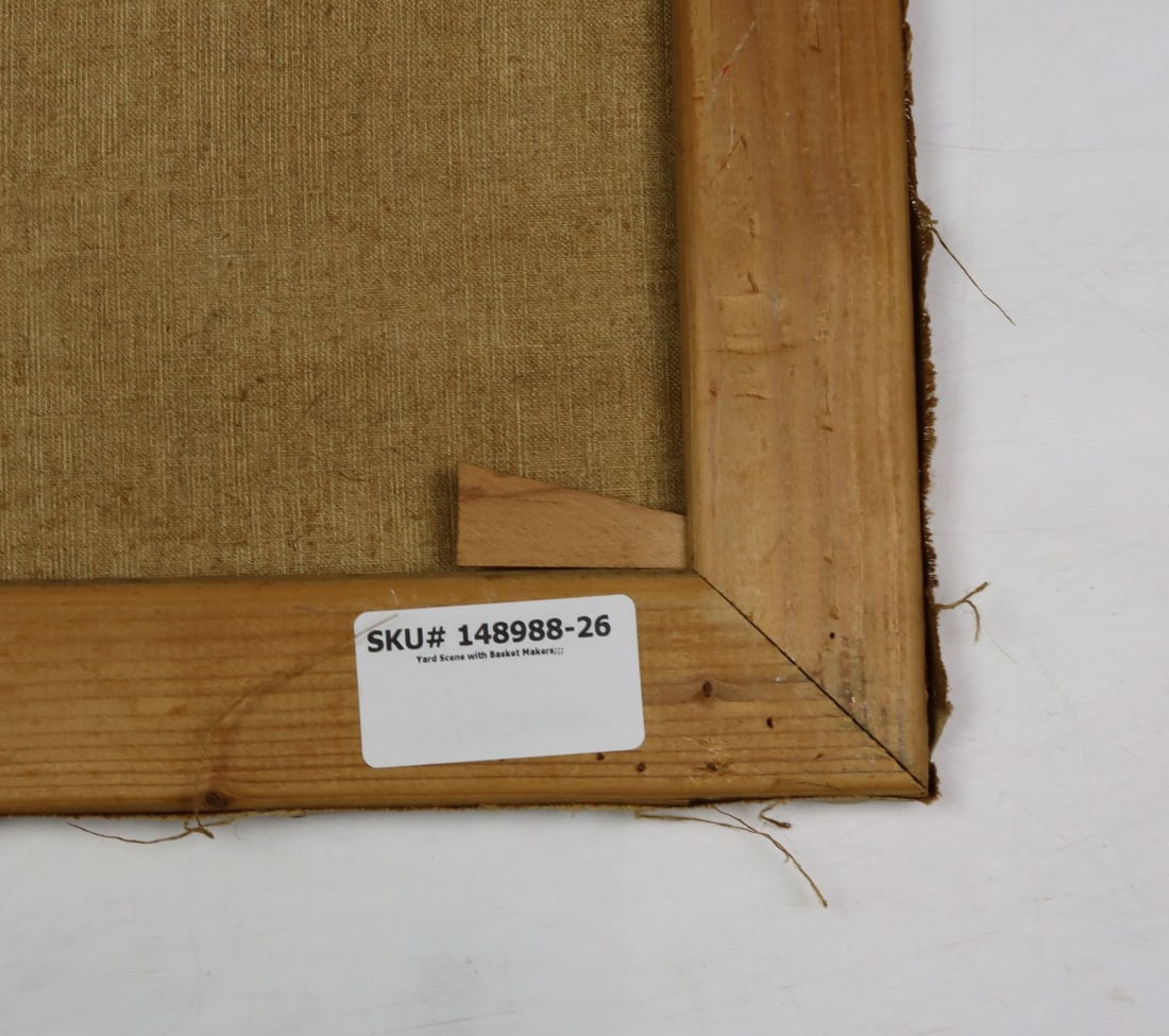 Vintage 20C European oil painting - 11