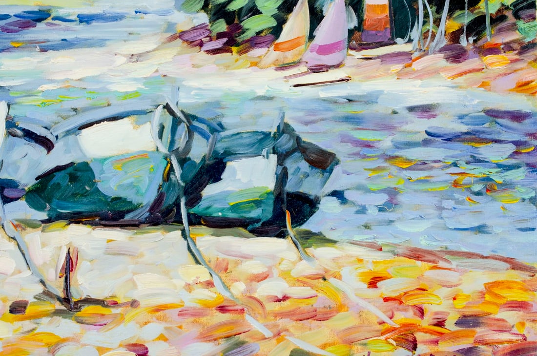 Lisandro Baylon (Argentina,US,b 1951) oil painting - 8