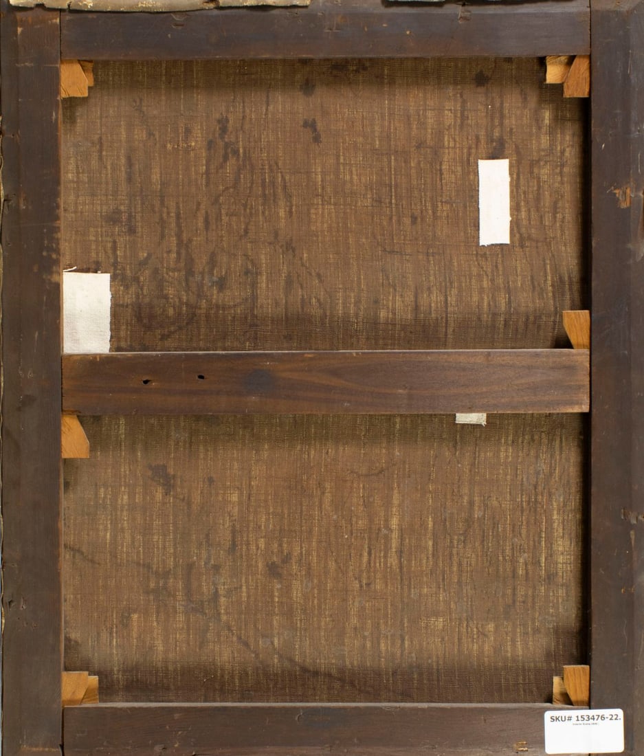 Cauteur (Belgian,mid 19C) oil painting antique - 9