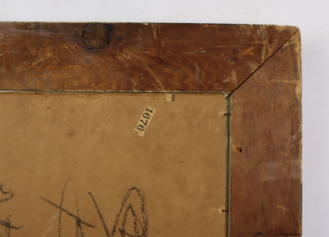 ATTR Julian Rix (CA,VT,1850-1903) oil painting antique - 13