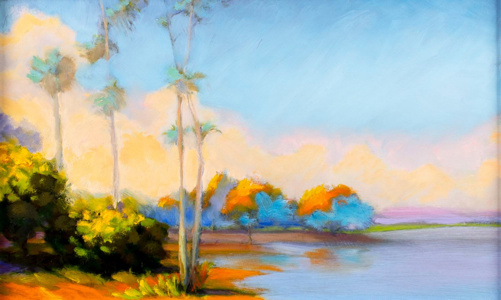 Vintage 20C Florida oil painting signed (1 of 13)