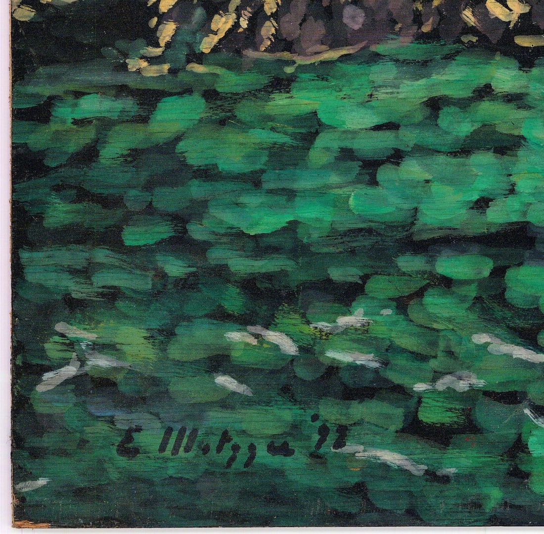 Evelyn Metzger (NY,Brazil,1911-2007) oil painting - 8