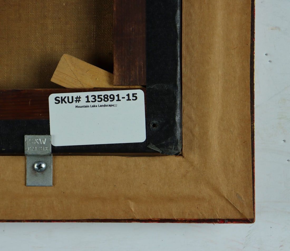 Antique early 20C American oil painting - 10