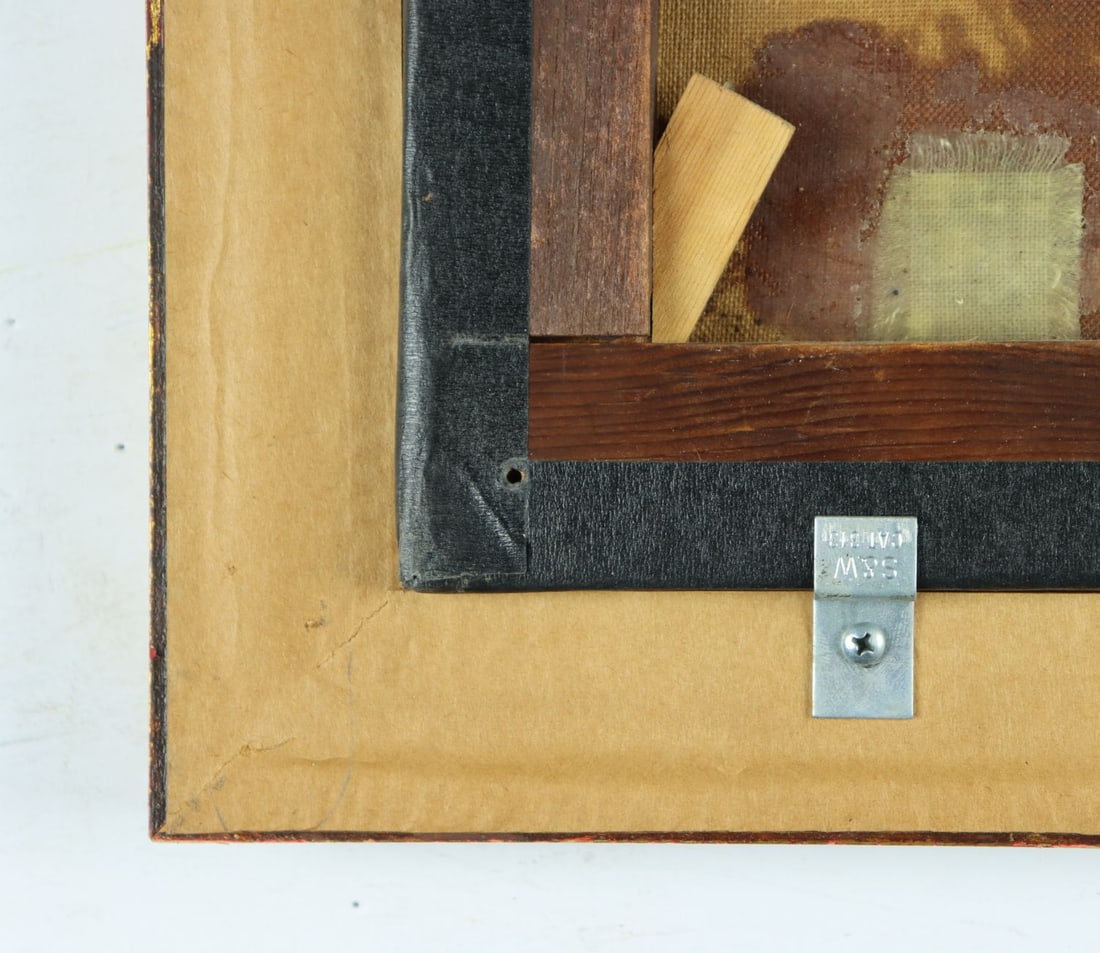 Antique early 20C American oil painting - 11