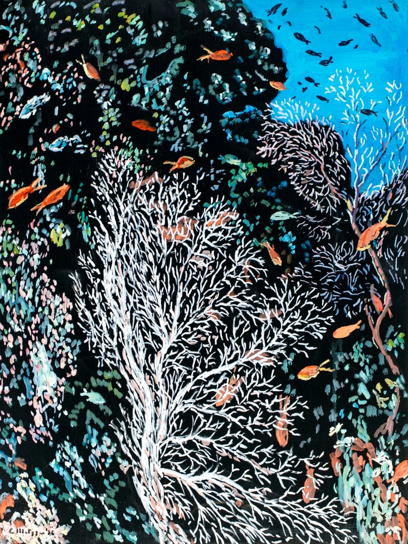 Evelyn Metzger (NY,Brazil,1911-2007) oil painting (1 of 12)