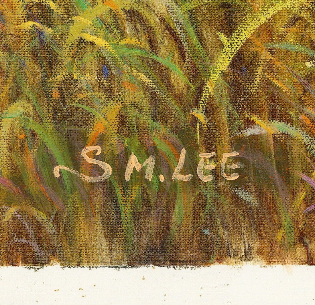 Sang M Lee (South Korea,US,b 1949) oil painting - 4