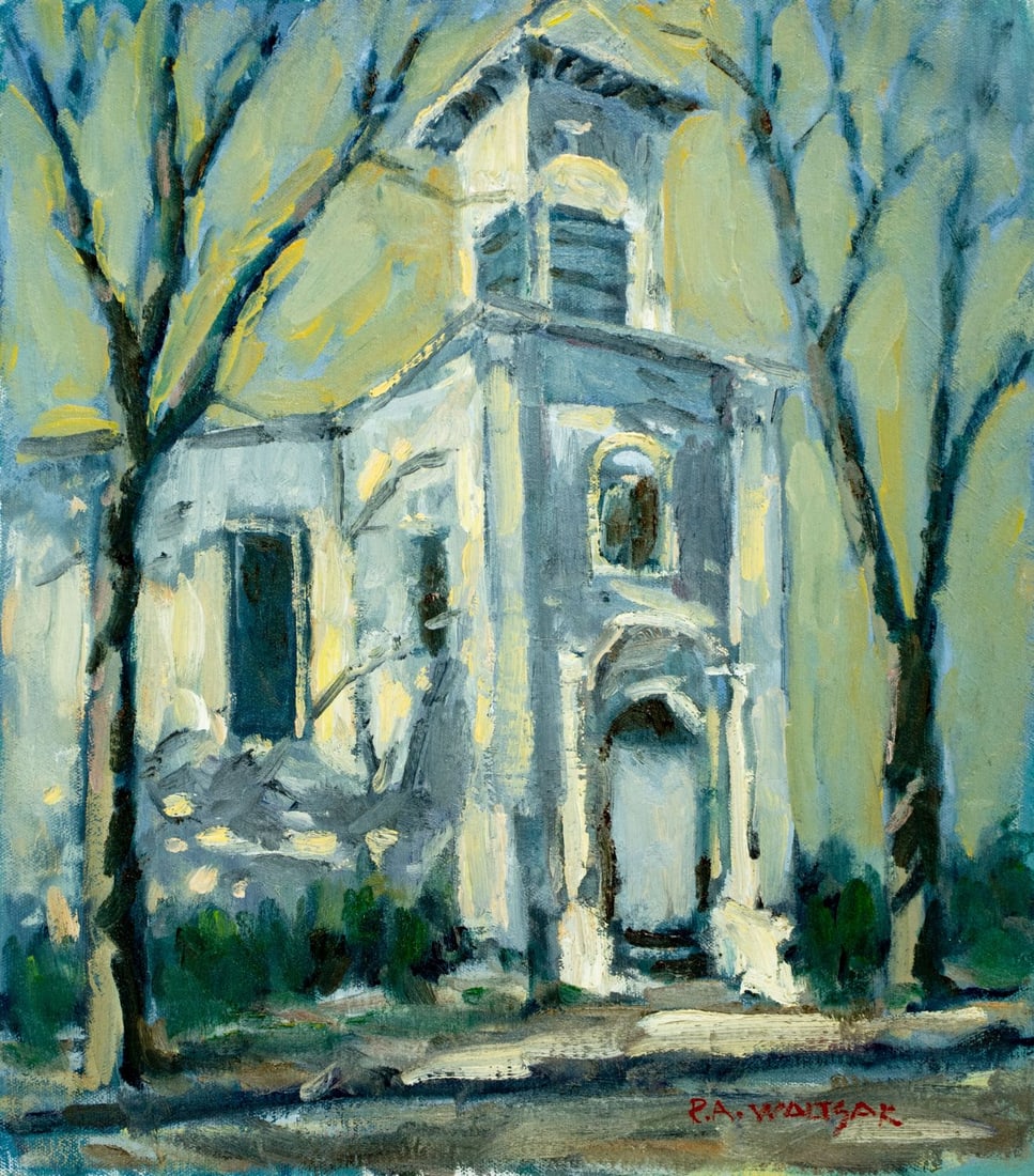 Robert Waltsak (NJ,b 1944) oil painting (1 of 12)