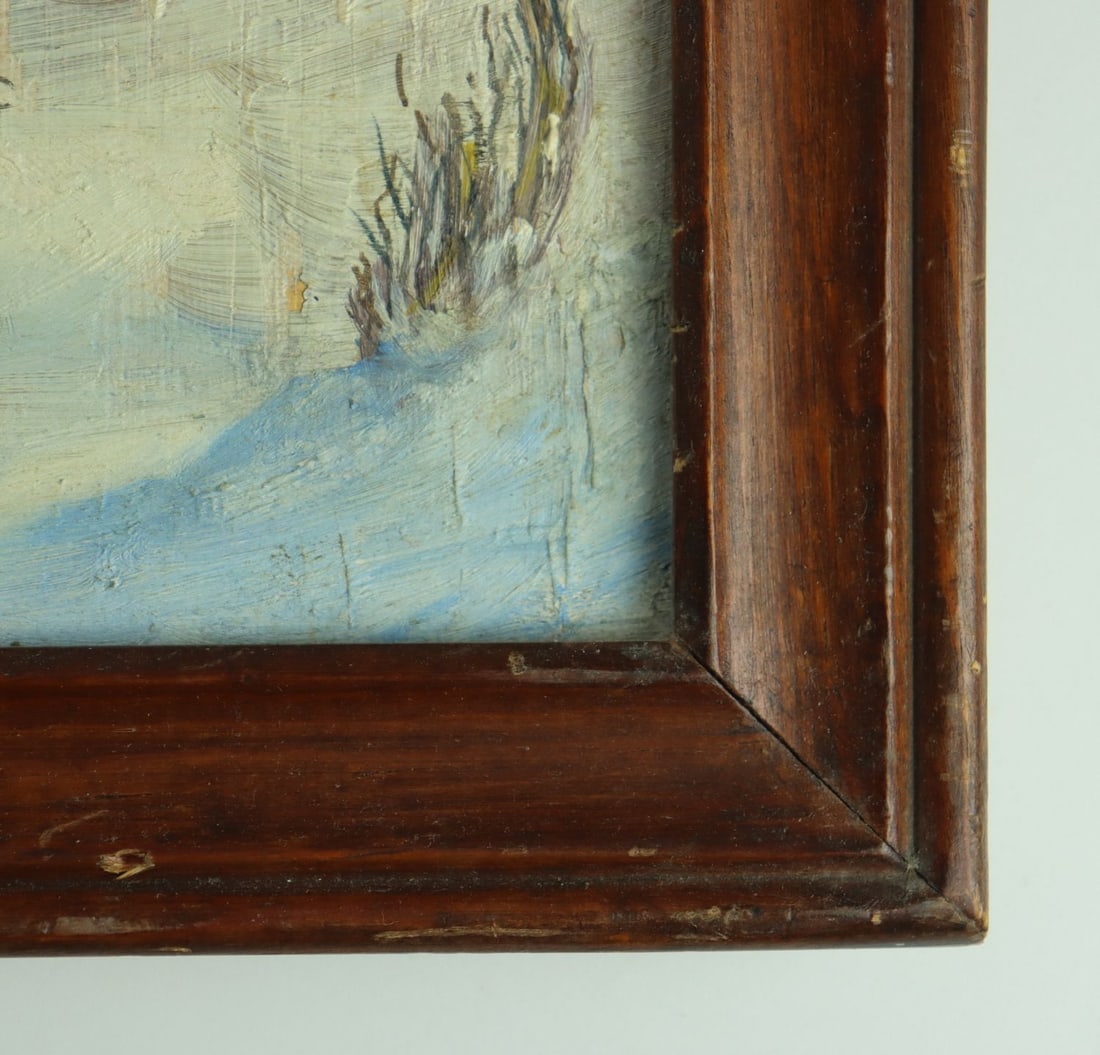 Norma Jean (France,early 20C) oil painting antique - 10