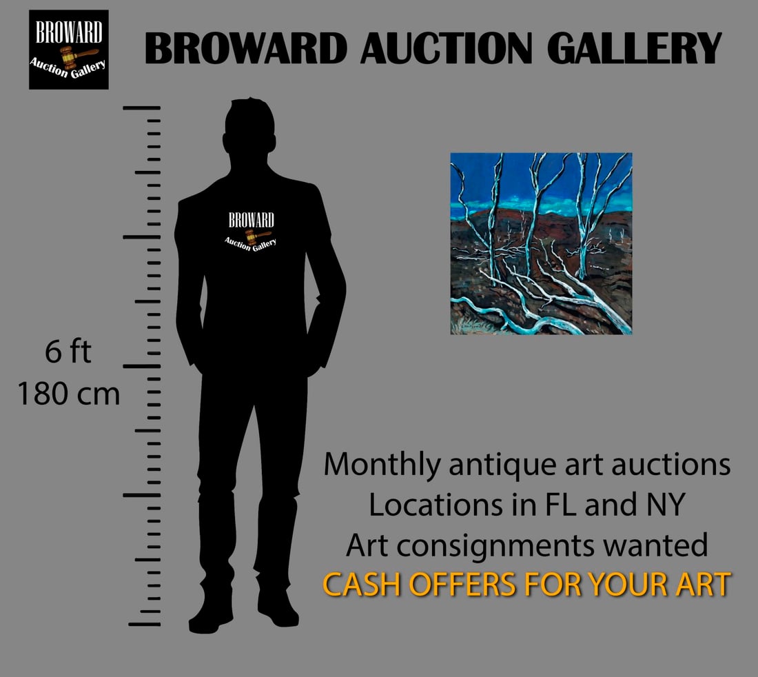 Evelyn Metzger (NY,Brazil,1911-2007) oil painting - 2