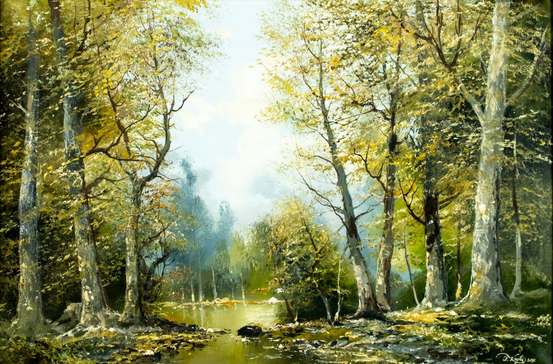 Josef Kugler (Germany,Austria,1913-2011) oil painting (1 of 13)