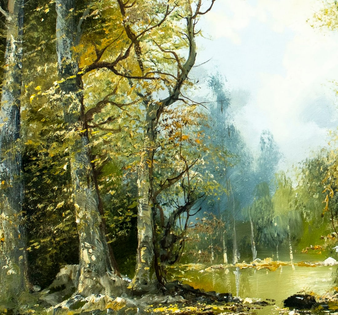 Josef Kugler (Germany,Austria,1913-2011) oil painting - 6