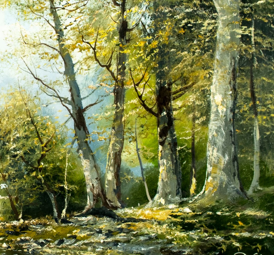 Josef Kugler (Germany,Austria,1913-2011) oil painting - 7