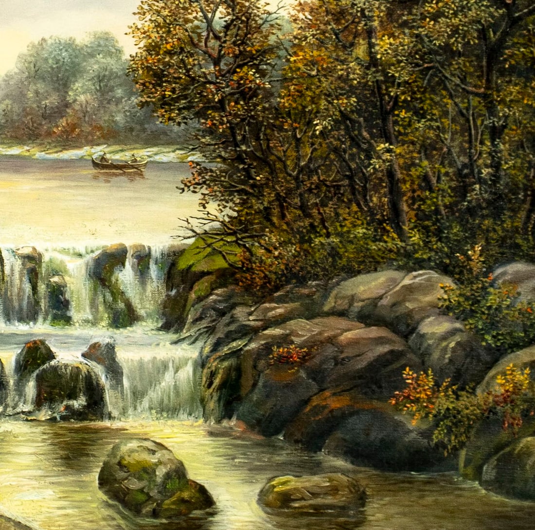 Albert Nemethy Sr (NY,Hungary,1920-1998) oil painting - 7