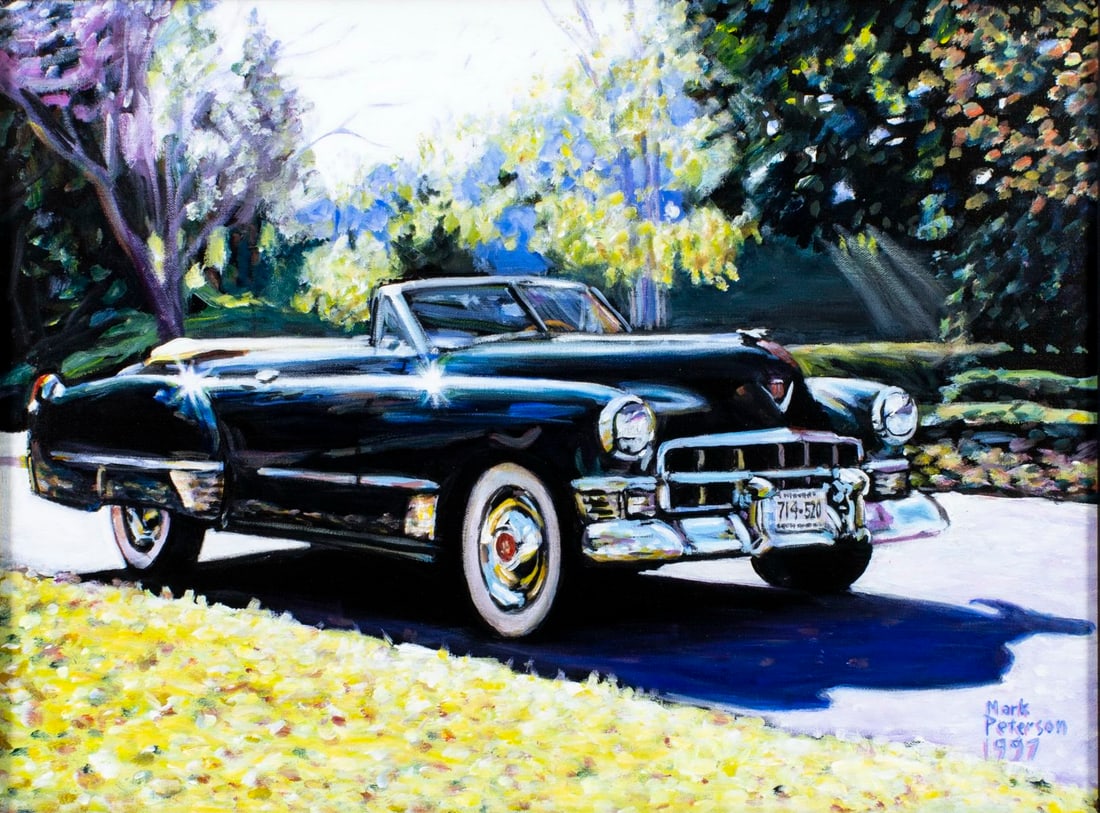 Mark Peterson (CA,MN,20/21C) oil painting (1 of 13)