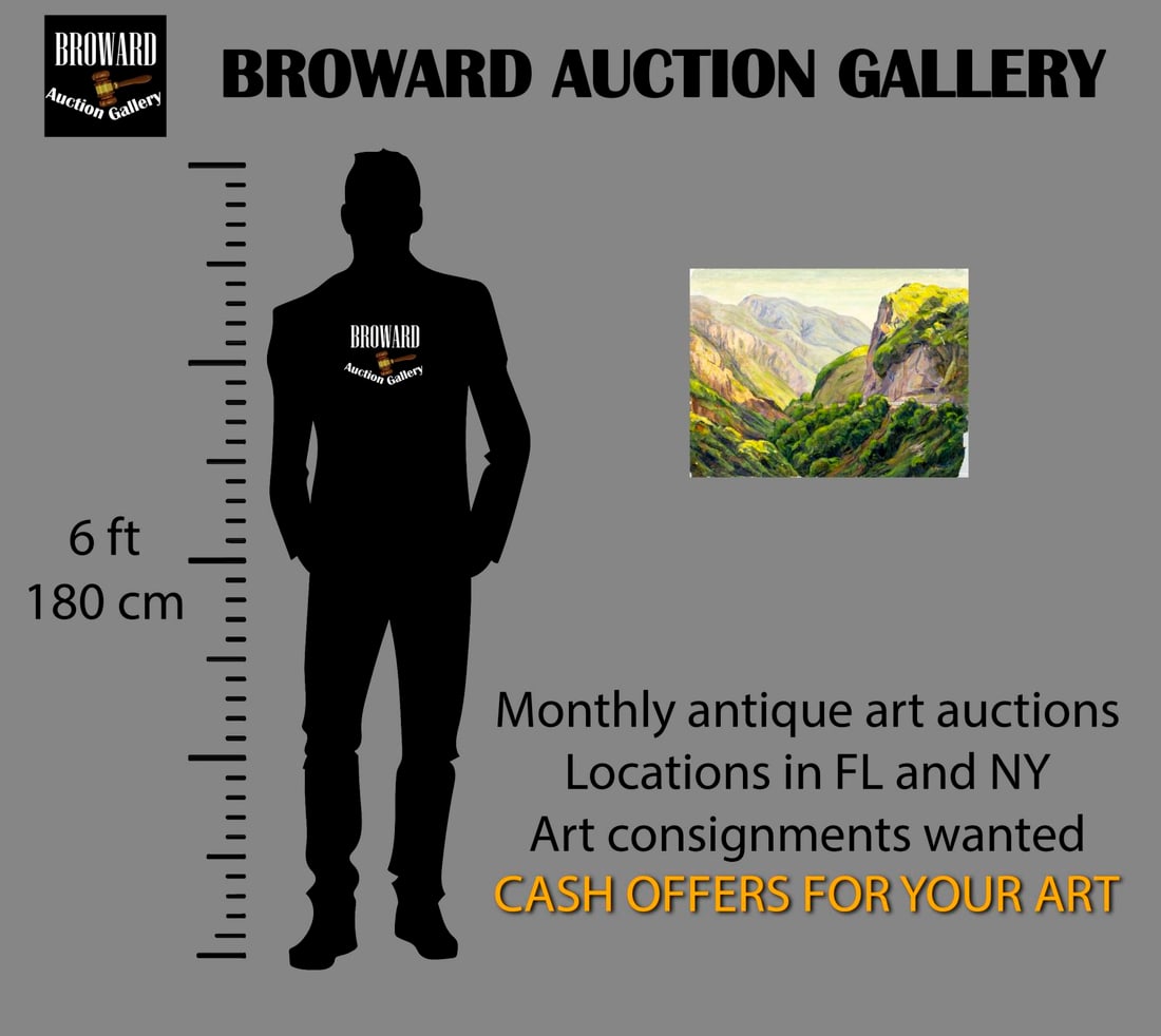 Clyde E Prettyman (OH,AZ,CA,1886-?) oil painting - 2