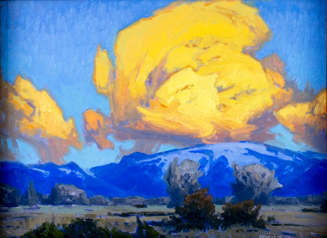 Taylor Lynde (MT,b 1970) oil painting (1 of 13)